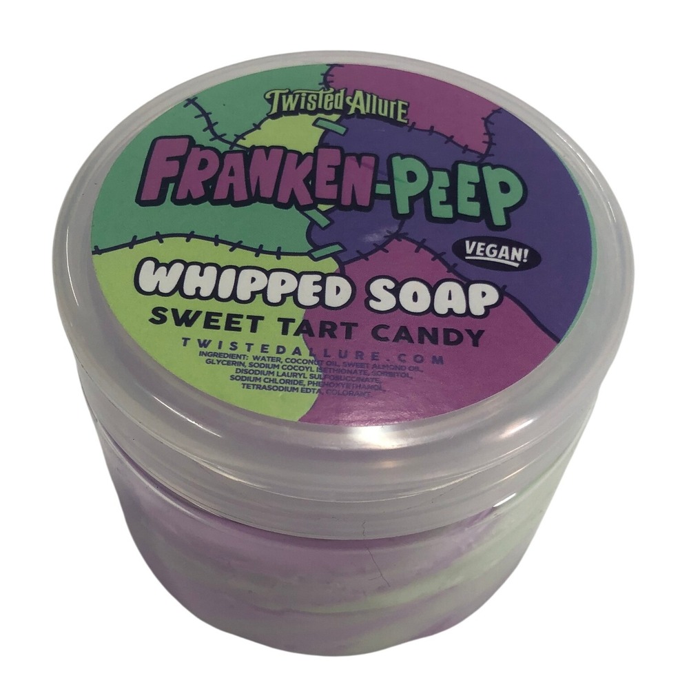 Twisted Allure Franken-Peep Whipped Soap Sweet Tart Candy Vegan Bath Body